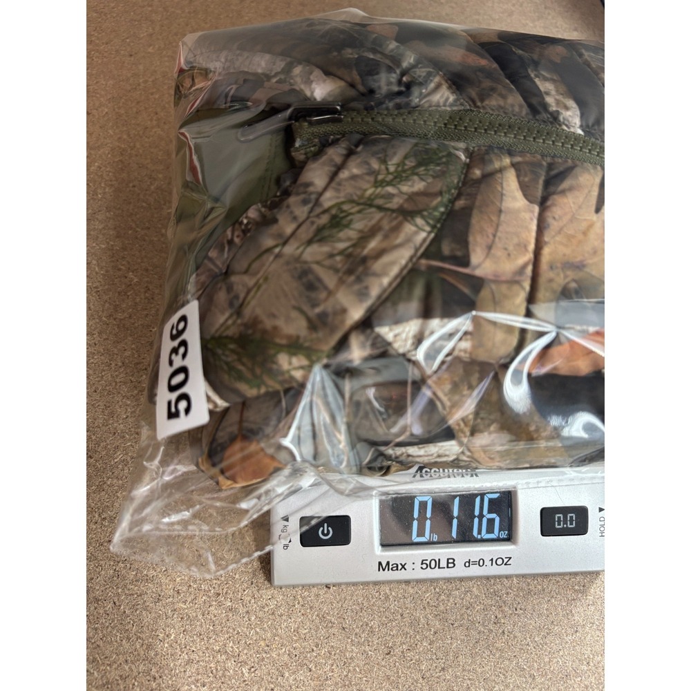 SHE Vest Womens S Green Camo Reversible Puffer Quilted Camouflage - Picture 12 of 12